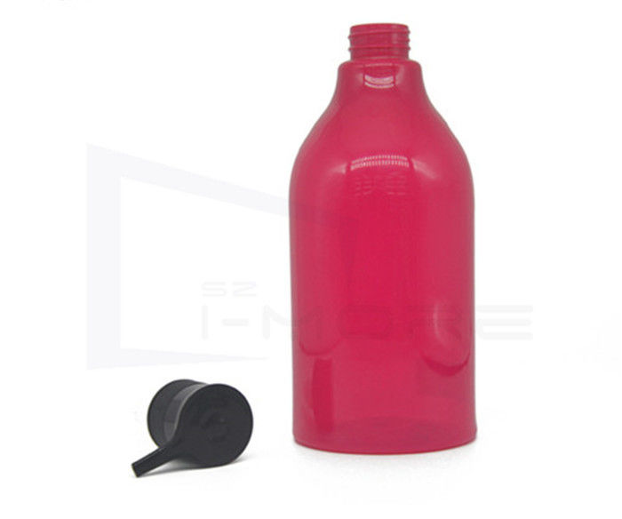 SGS Screenprint Plastic Refillable Shampoo Bottles